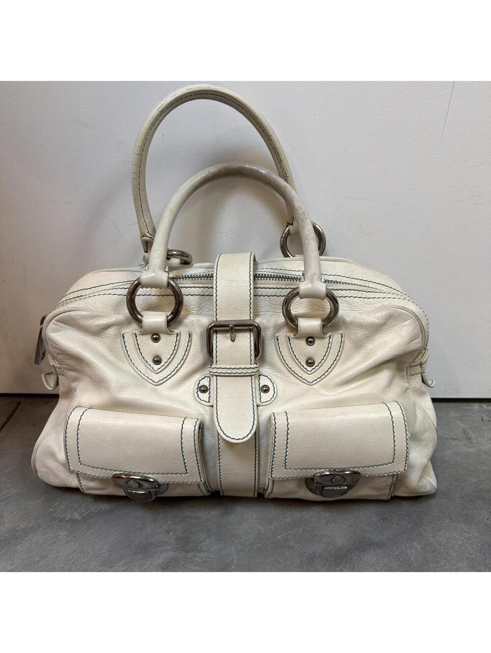 Marc Jacobs Women's Cream and White Bag